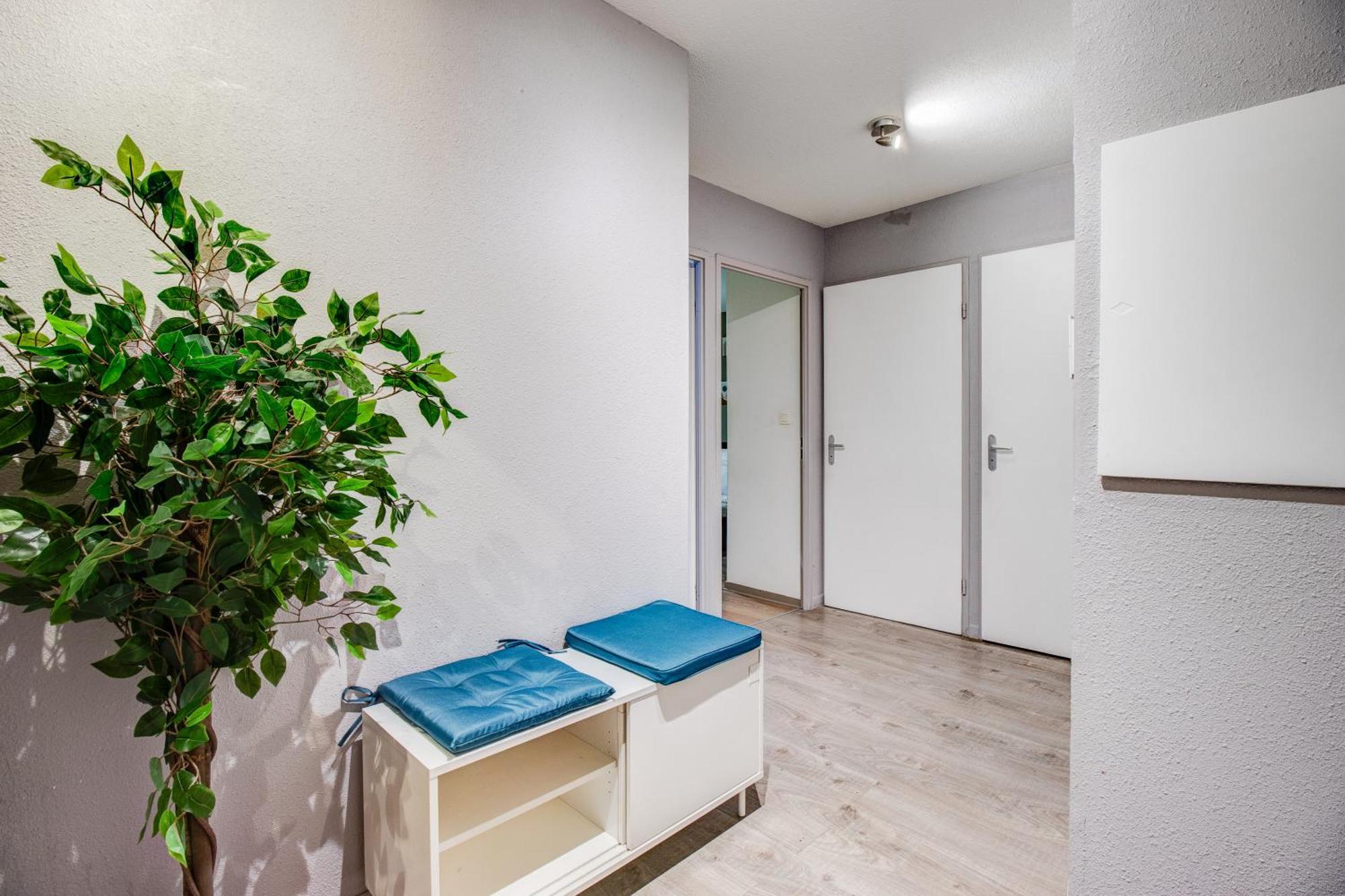 Le Reve Bleu - Joli T3 Lumineux Avec Balcon & Parking Gratuit - Centre Apartment